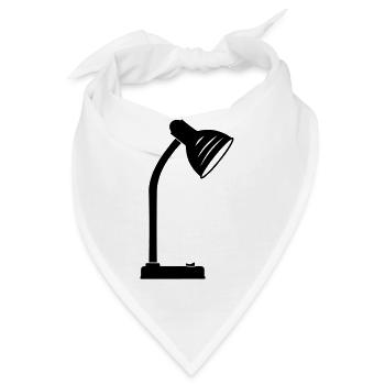 Beleuchtung Lampen Schreibtischlampe - Bandana - Weiß - Vorne