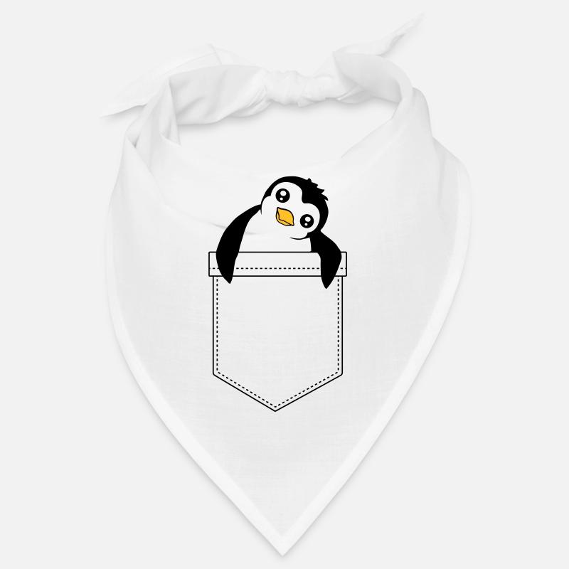 Süßer Kleiner Pinguin Brusttasche Reise Tasche Bandana
