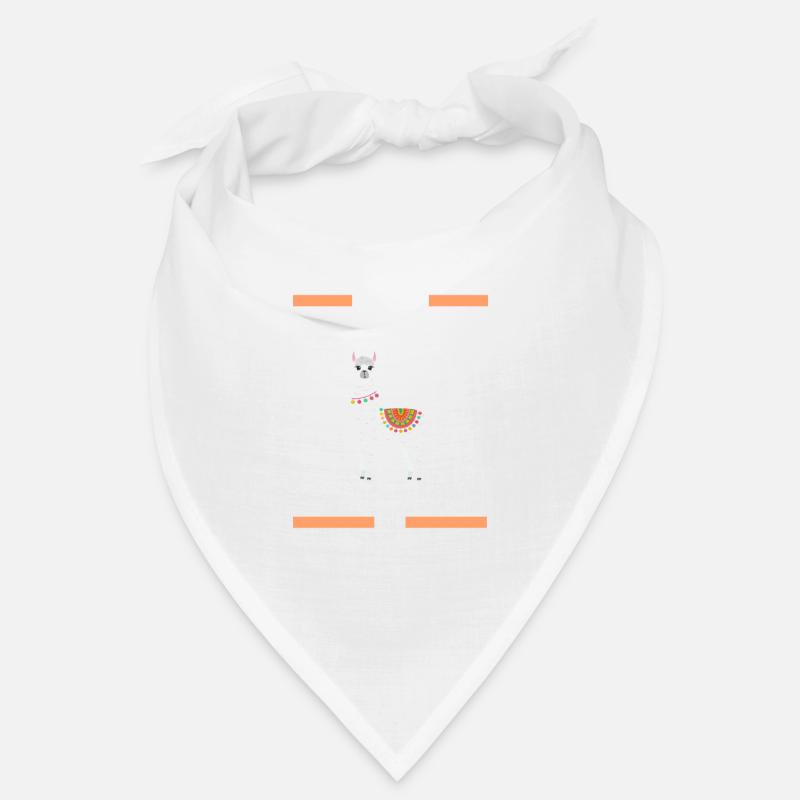Alpaka - Bandana - Weiß