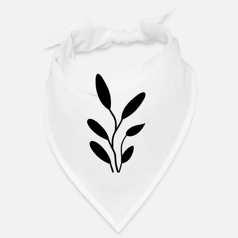 Blume mit Stiel Bandana