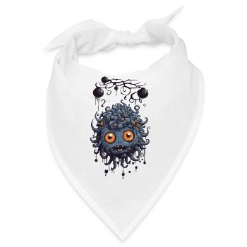 Schleimiges Finsternis Monster süßes Wesen - Bandana - Weiß - Vorne