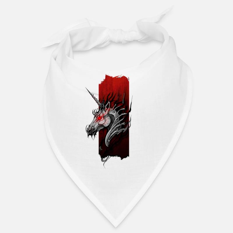 Shadow Serenity: Dark Unicorn Bandana