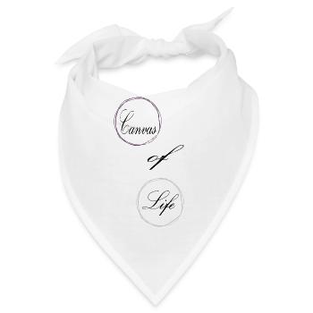 beauty tips funny quote written expression - Bandana - Weiß - Vorne