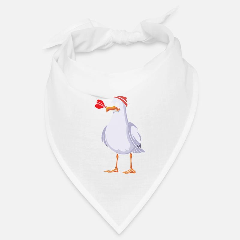 Moin Möwe - Bandana - Weiß