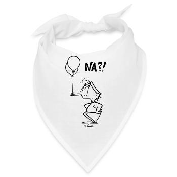 Kurti Na Ballone - Bandana - Weiß - Vorne