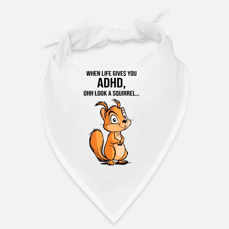 ADHS Eichhörnchen Bandana