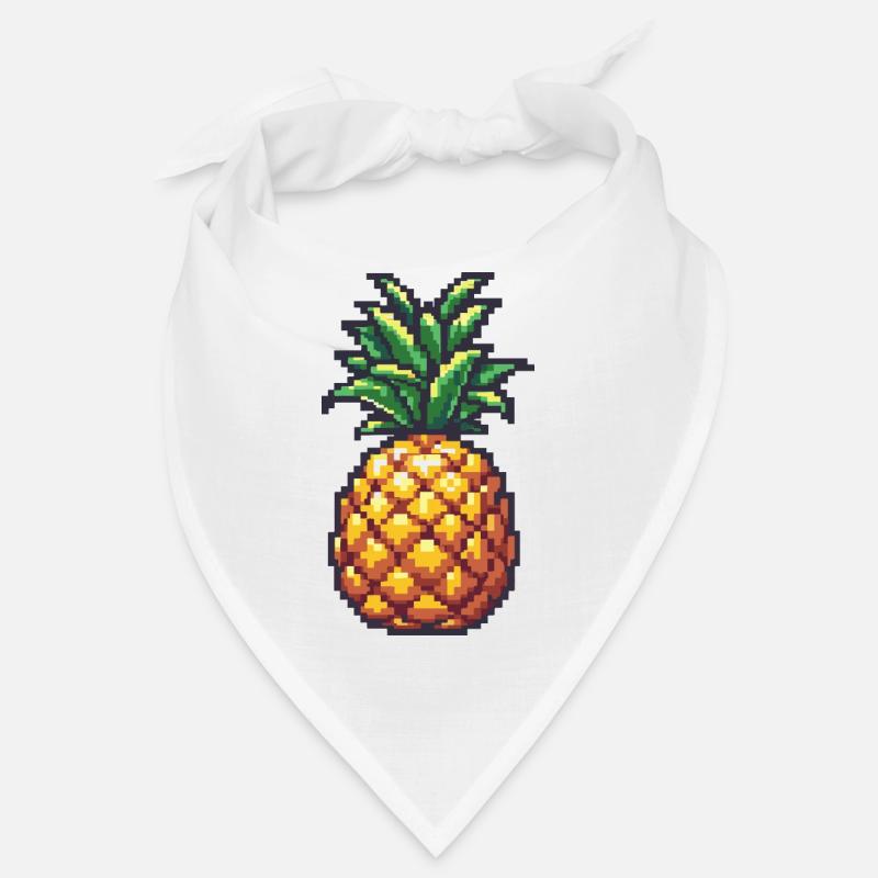 Pineapple Pixel Icon Bandana