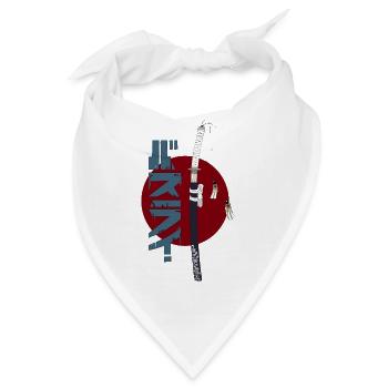 Katana - Bandana - Weiß - Vorne