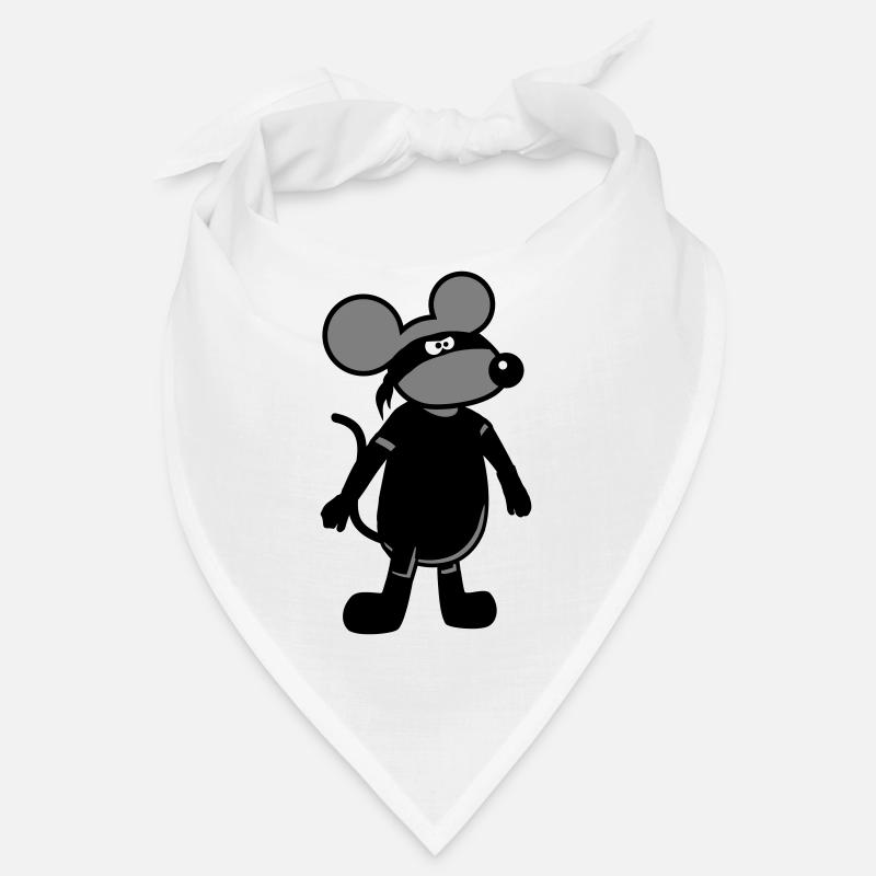 Maus Böse Räuber Ninja Überfall Dieb Einbrecher Bandana