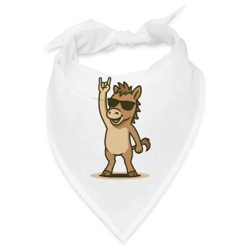 Rock’n’Ritt Fohlen - Bandana - Weiß - Vorne
