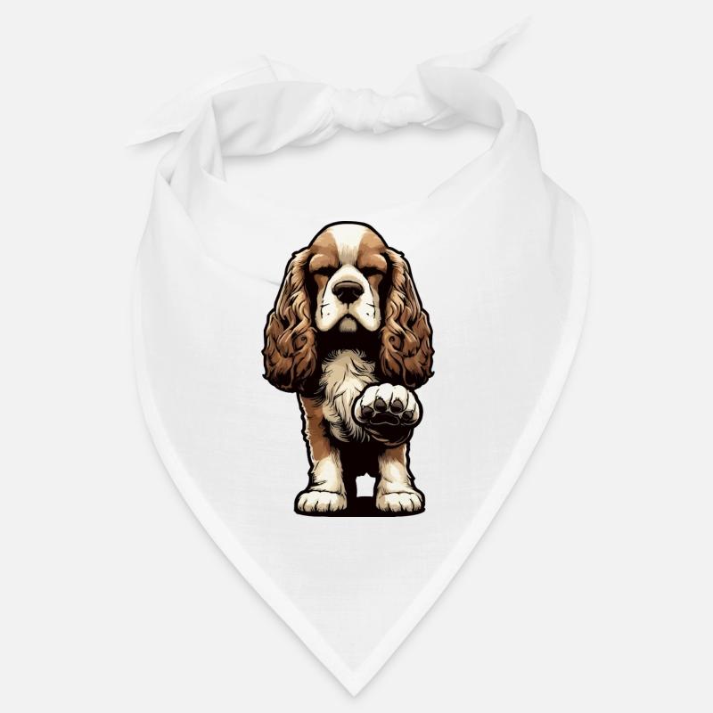 Cocker Spaniel Cocker Chien Cocker Propriétaire de cocker Spaniel Bandana