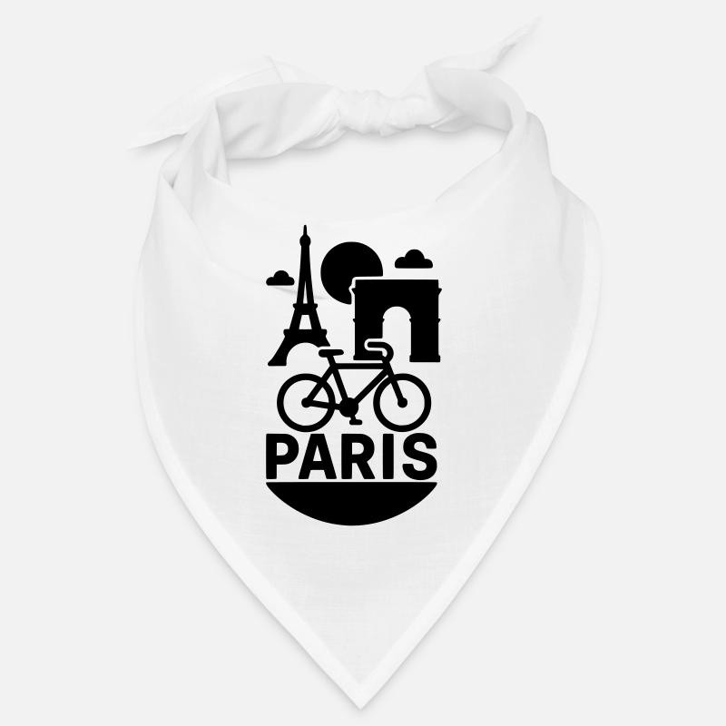 paris silhouette Bandana
