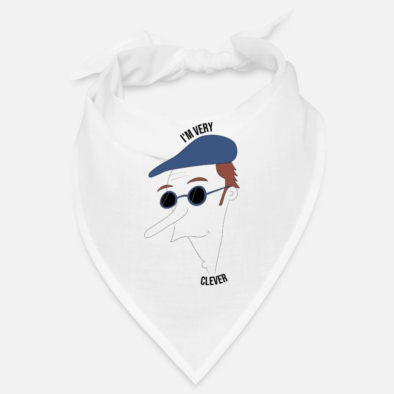 Ich bin sehr schlau – Mann Bandana