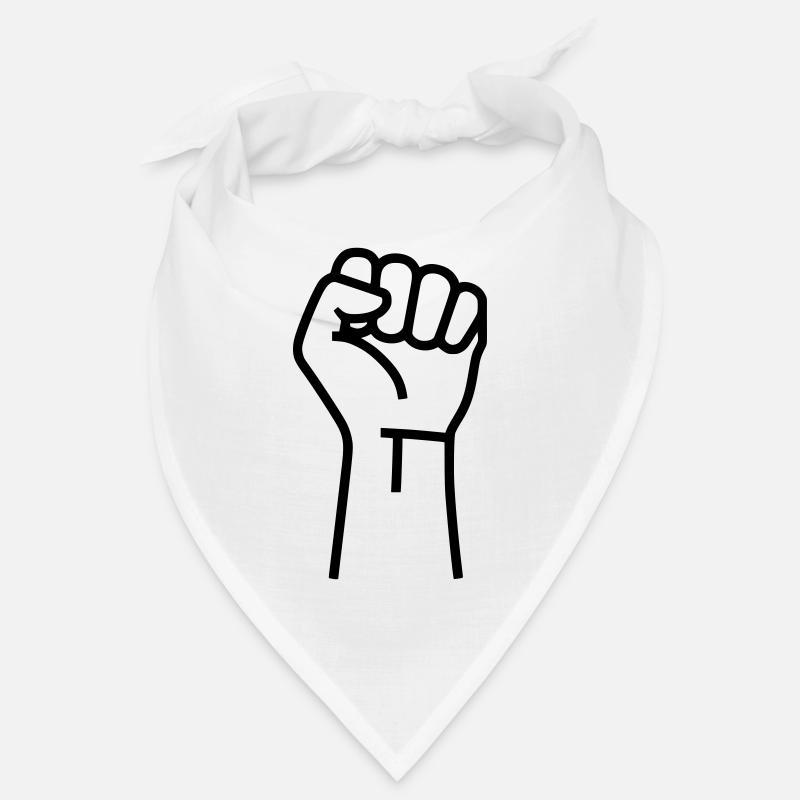 Faust Widerstand Protest Outline Bandana