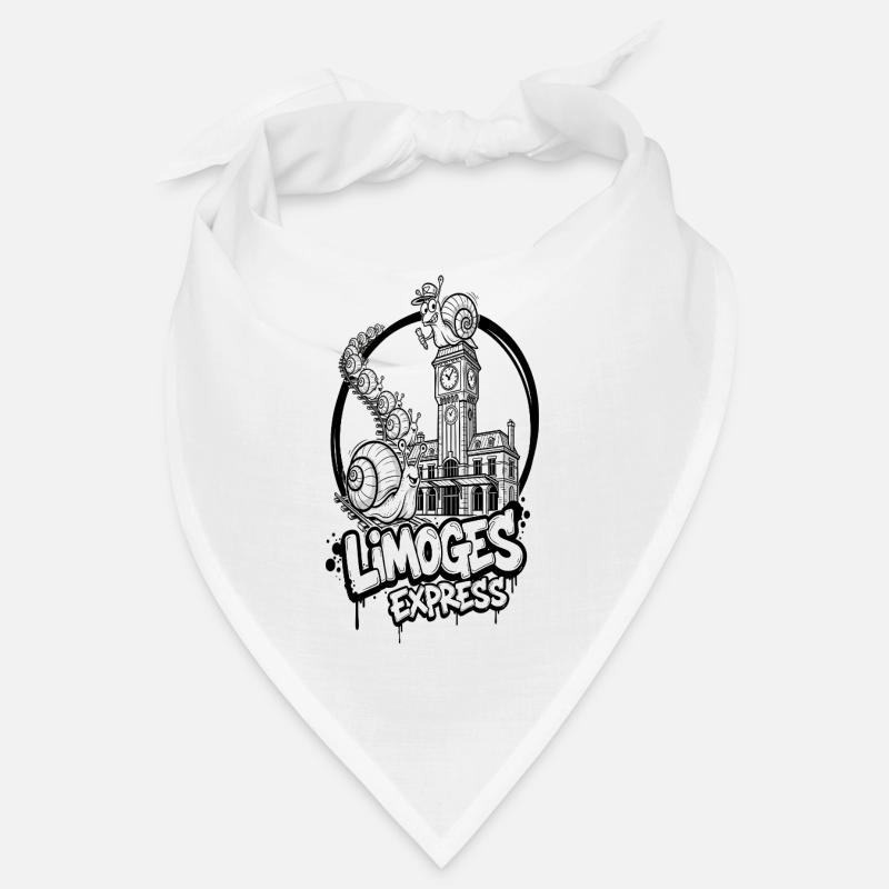 Limoges Express Snails Bandana
