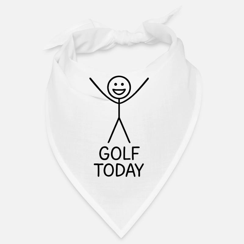 Golf Today Golfer Humor Gift Idea Golfer Bandana