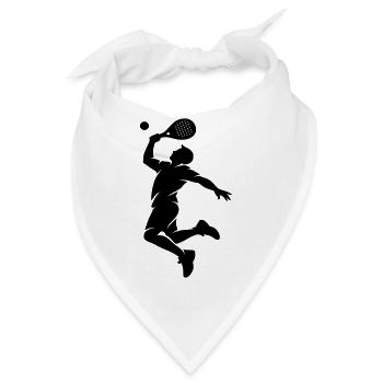 Herren-Padel-Smash - Bandana - Weiß - Vorne