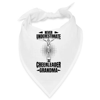 Cheerleader Oma - Bandana - Weiß - Vorne