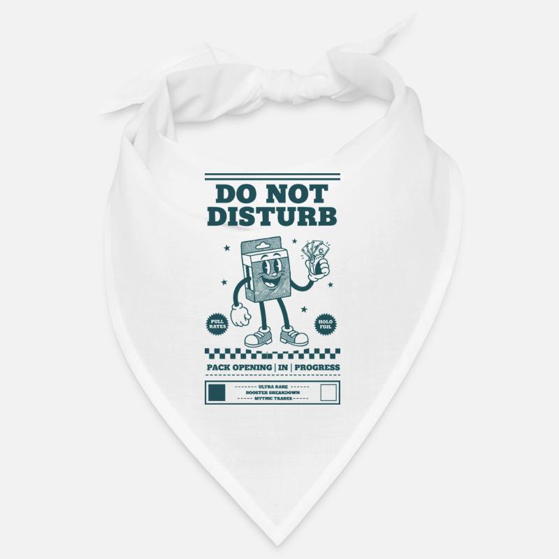Do Not Disturb Pack Opening In Progress Trading Bandana