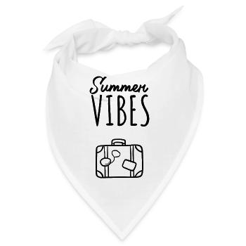 Summer Vibes Reisekoffer - Bandana - Weiß - Vorne