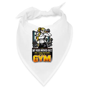 Empty Nester Kinderzimmer zum Gym - Bandana - Weiß - Vorne