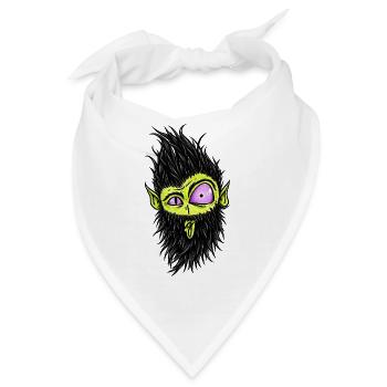 baertiger_Zombie 2 - Bandana - Weiß - Vorne