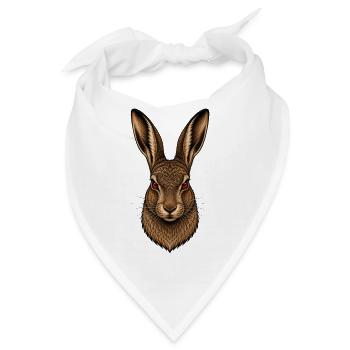 Der Hase - Bandana - Weiß - Vorne