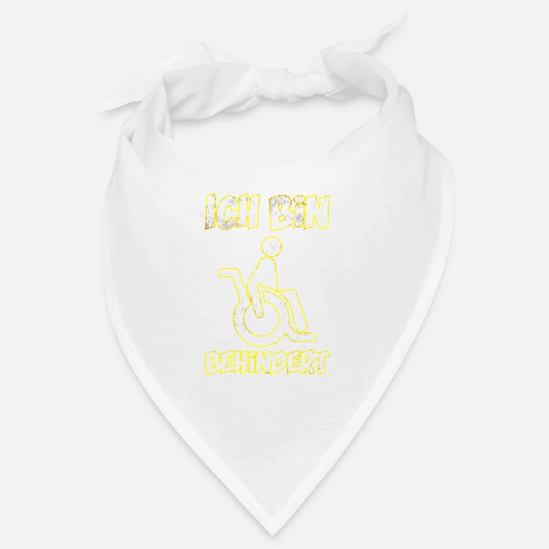 Ich bin behindert Bandana
