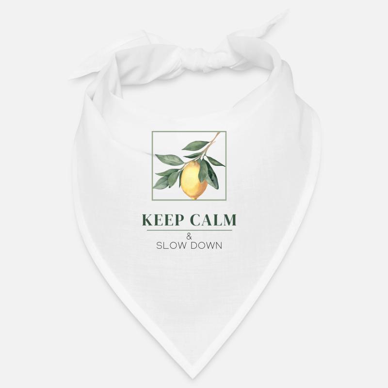 Keep Calm & Slow Down Bandana