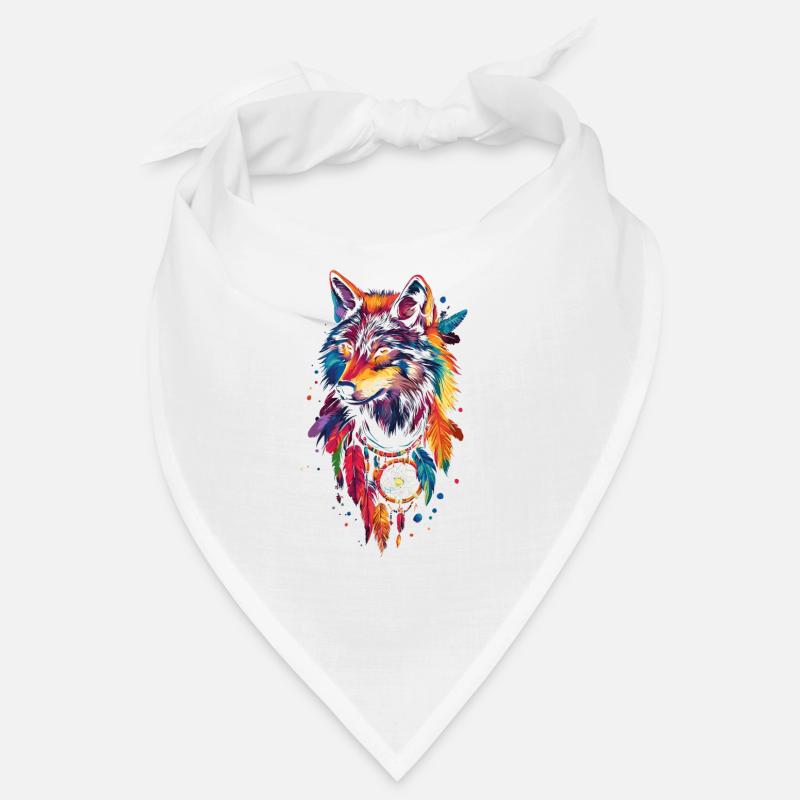 Wolf Traumfänger Bandana