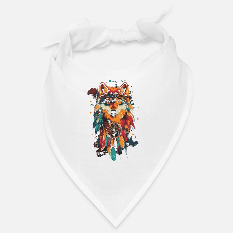 Wolf Traumfänger Bandana