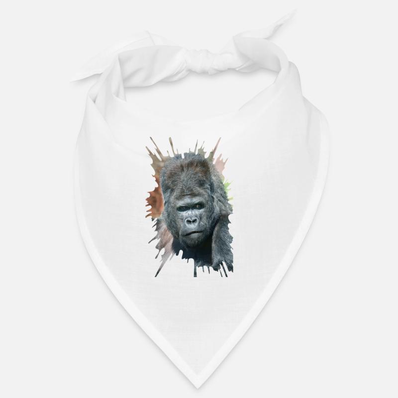 Striking Pose from Silverback Gorilla Dishi Bandana