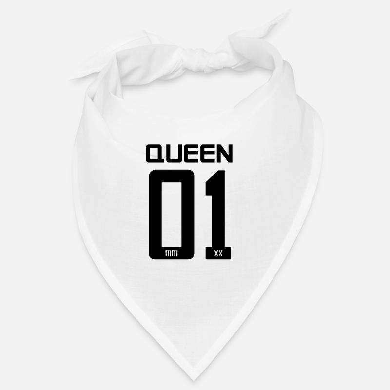 King - Queen gift present idea Bandana