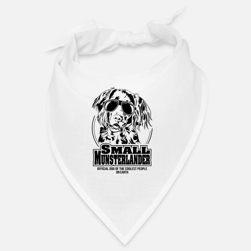 PETIT MUNSTERLANDER les chiens les plus cool disent Bandana