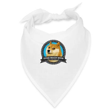 Doge Merch - Bandana - Weiß - Vorne