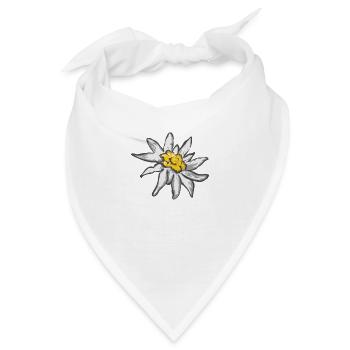 Edelweiß - Bandana - Weiß - Vorne