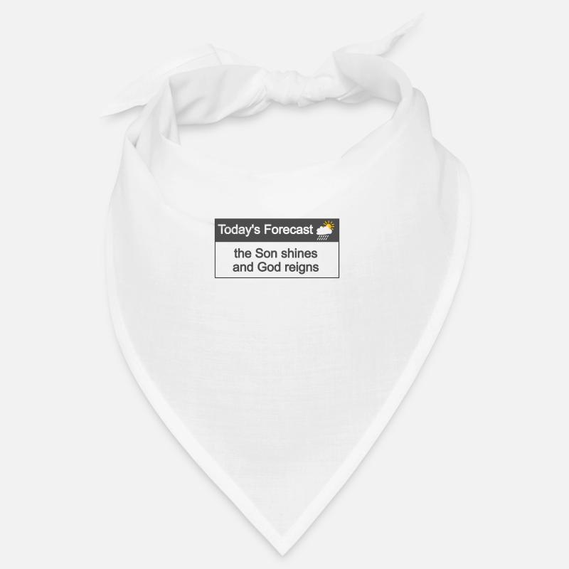 Christian Design Todays Forecast Bandana