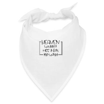 Christian Design Heaven, würde es nicht verpassen für die - Bandana - Weiß - Vorne