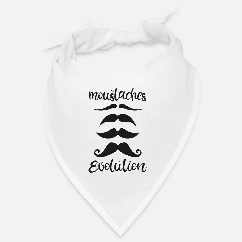 Moustache evolution Bandana