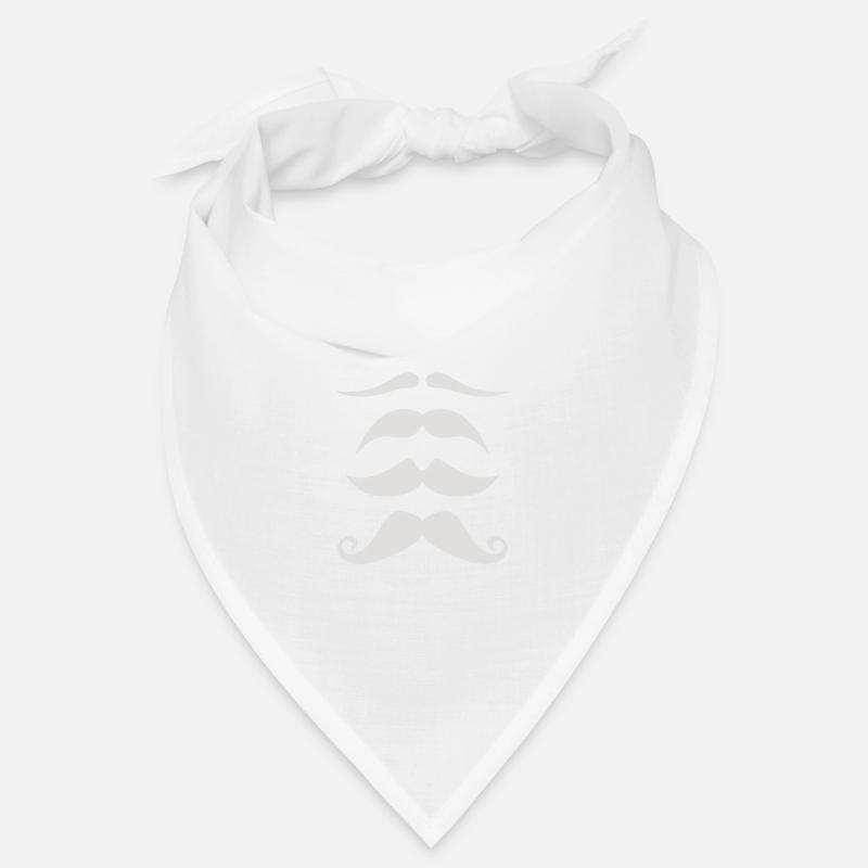 moustache évolution Bandana