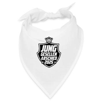 Junggesellenabschied 2025 Jga - Bandana - Weiß - Vorne