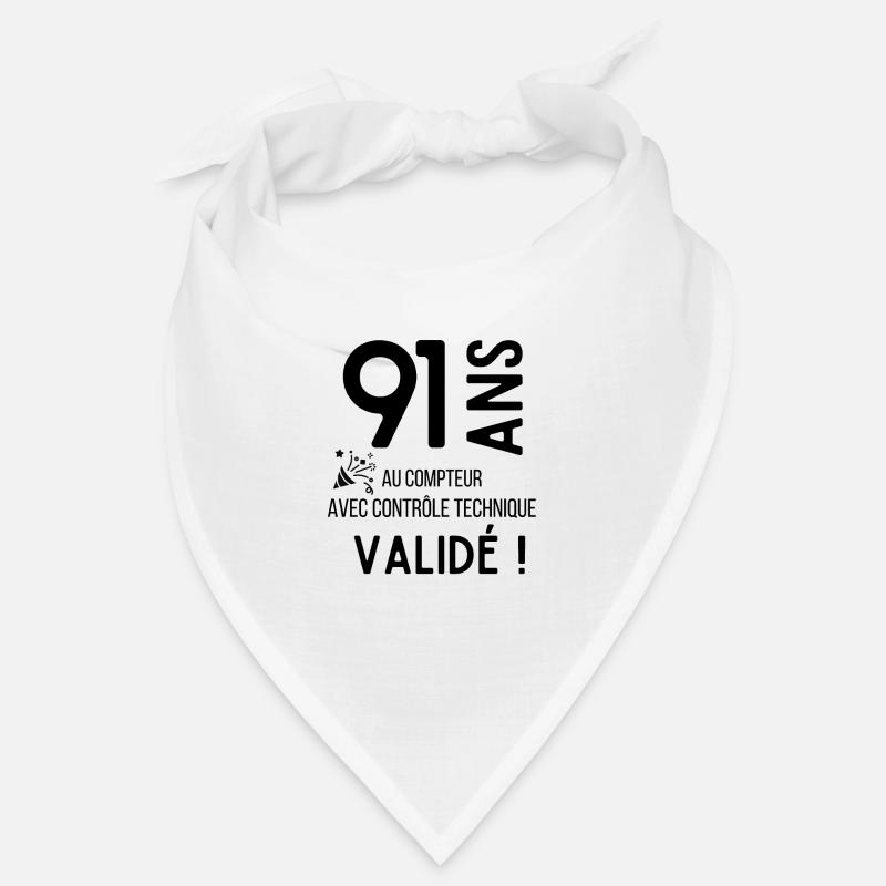91 ans validé Bandana