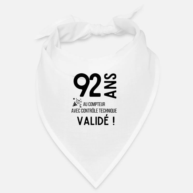 92 ans validé Bandana