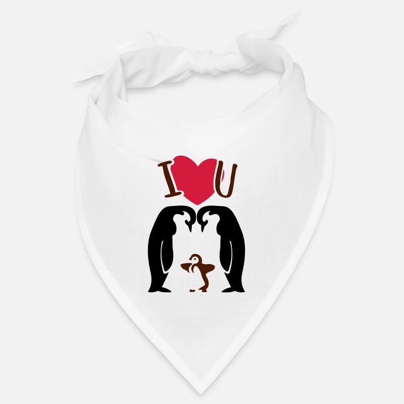 Pinguinfamilie - Pinguin - Eltern Bandana
