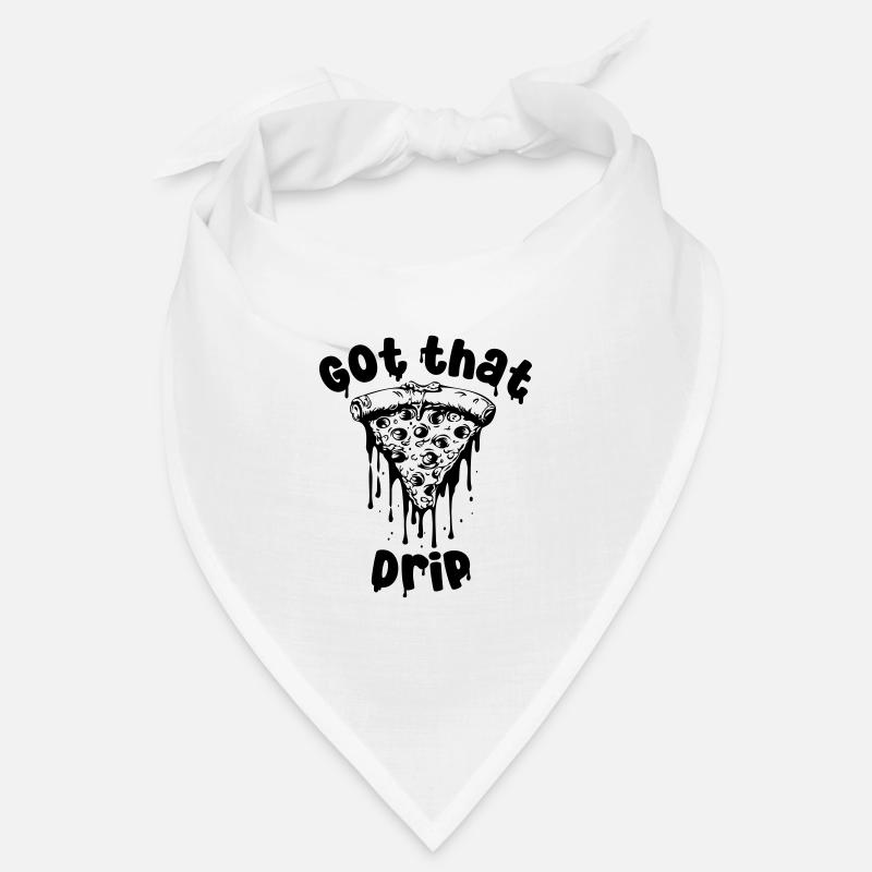 Dripping Pizza Bandana