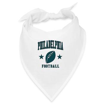 Philadelphia Football - Bandana - Weiß - Vorne