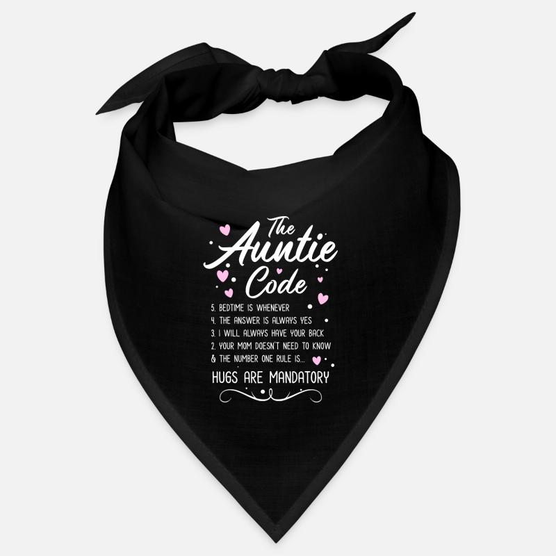 The Auntie Code ... Hugs Are Mandatory Bandana