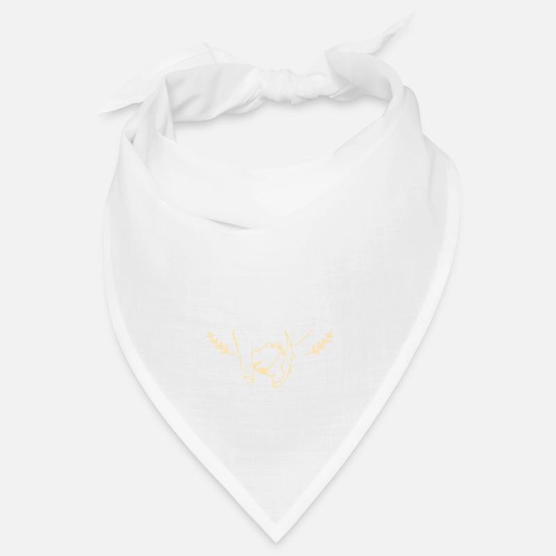 Mutter und Sohn - Ein Herz und eine Seele - Bandana - Weiß