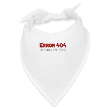 Error 404 - Bandana - Weiß - Vorne
