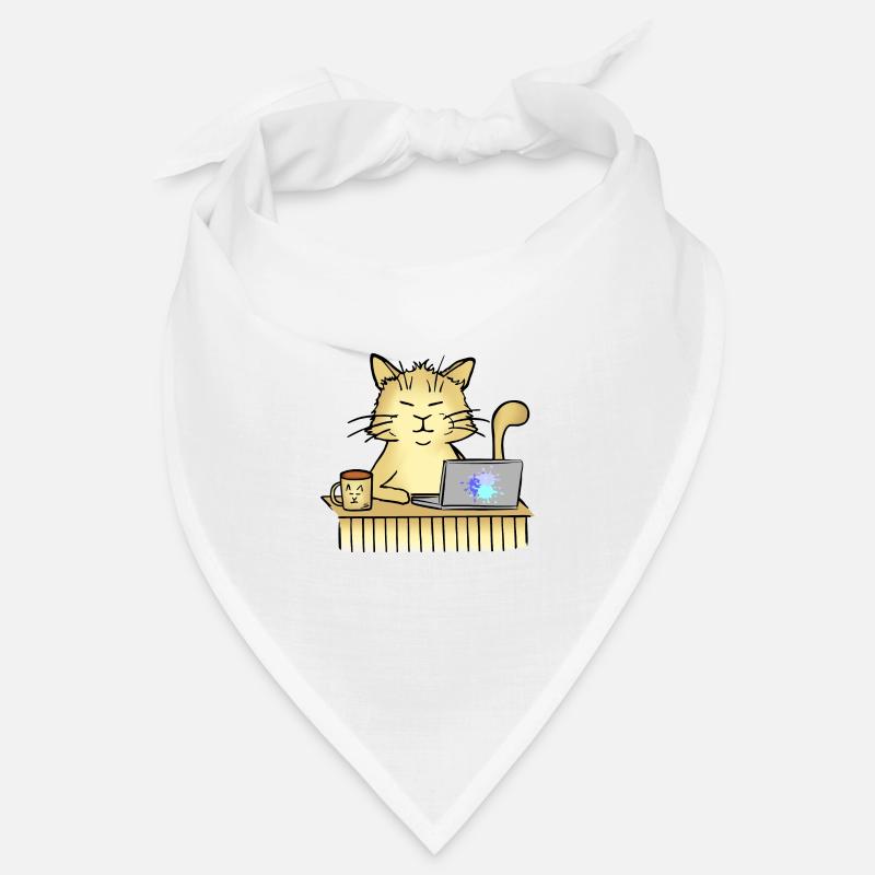 Chat de bureau Bandana